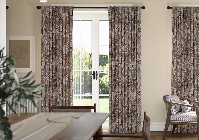 Acer, Mauve - Made to Measure Curtain - Image 3